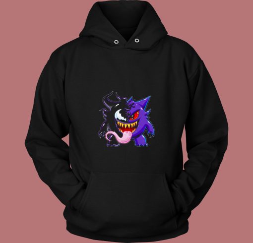 Venom Symbiotes Gengar Vintage Hoodie