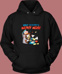 Vintage Minnie And Mickey Graphic Vintage Hoodie