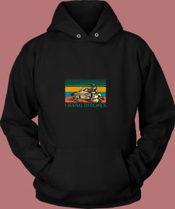 Vintage Snowmobile I Bang Ditches Vintage Hoodie