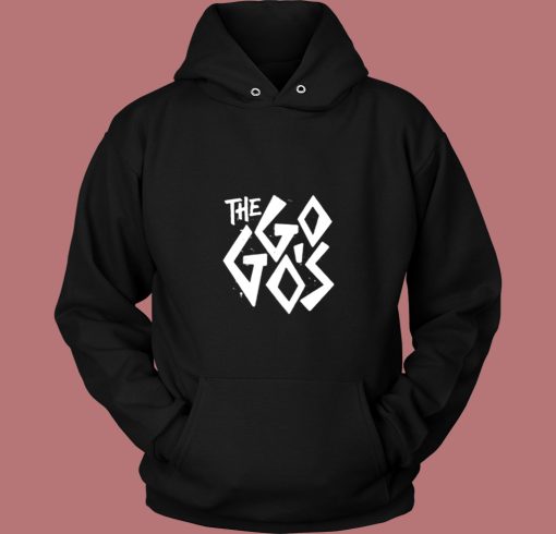 Vintage The Go Gos Band Logo Music Vintage Hoodie