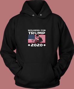 Welders For Trump 2020 Vintage Hoodie