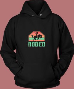 Western Horse Riding Rodeo Country Cowboy Vintage Hoodie