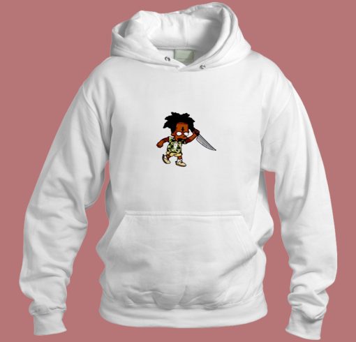 21 Savage Simpson Kill By Knife Aesthetic Hoodie Style