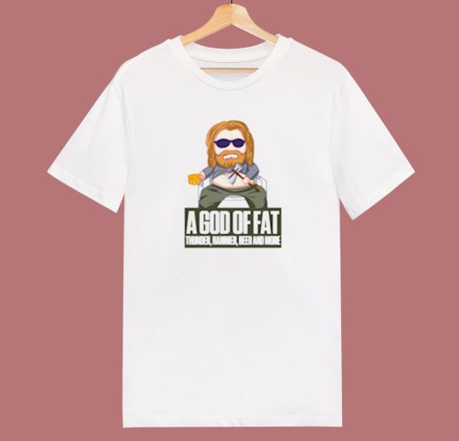 A God Of Fat 80s T Shirt