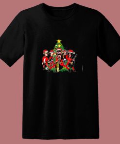 Aerosmith Chibi Christmas 80s T Shirt