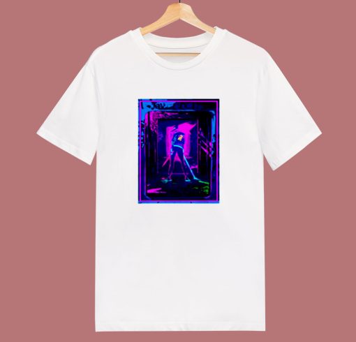 Akali League Of Legends K Pop Badass Hot Sexy Dope Girl Gangsta Trill Swag Neon Moba 80s T Shirt