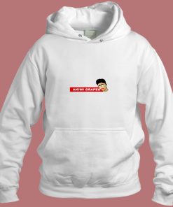 Akiwi Grapes Cartoon Aesthetic Hoodie Style