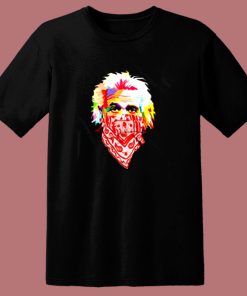 Albert Einstein Bandana 80s T Shirt