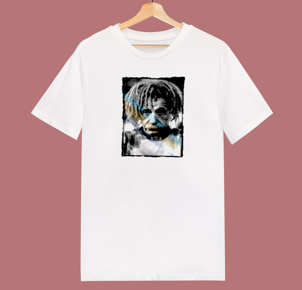 Albert Einstein Dreadlock Rasta 80s T Shirt - Mpcteehouse.com