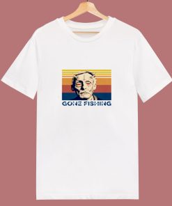 Albert Fish Gone Fishing 80s T Shirt