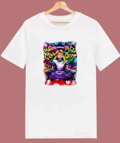 Alice In Wonderland Psychedelic Trippy Female Lucid Dream Lsd Mdma Xtc Ecstasy Albert Hofmann 80s T Shirt