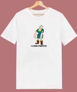 Alice The Goon I Love Popeye 80s T Shirt