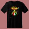 Alien Eating Taco 80s T Shirt