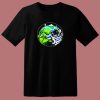 Alien Peace Sign 80s T Shirt