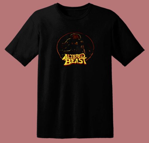 Altered Beast Circle Werewolf Sega 80s T Shirt