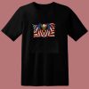 American Flag Patriotic Eagle 80s T Shirt