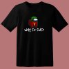 Among Us Joker Why So Sus Halloween 80s T Shirt