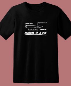 Anatomy Of A Pew 80s T Shirt