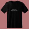 Angel Face Devil Thoughts 80s T Shirt