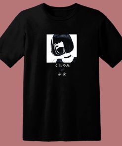 Anime Girl Graphic 80s T Shirt