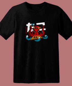 Anime Octopus Sushi Chef 80s T Shirt