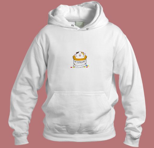 Antidepressant Hamster Aesthetic Hoodie Style