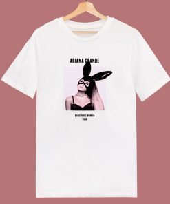 Ariana Dangerous Woman Tour Date Back 80s T Shirt