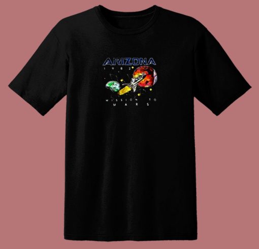 Arizona 1982 Space Mission To Mars 80s T Shirt