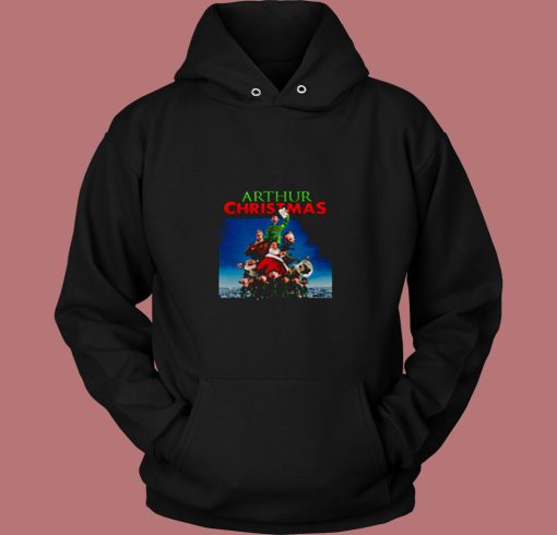 Arthur Christmas Movie Xmas Vintage 80s Hoodie