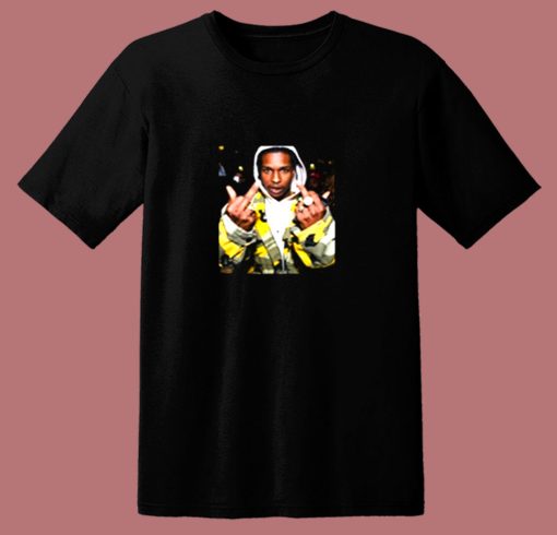 Asap Rocky Middle Finger Poster 80s T Shirt