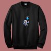 Astro Cat With Planet Balloons 80s Sweatshirt