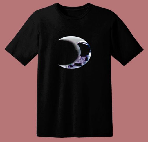 Astronaut Moon 80s T Shirt