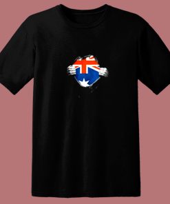 Australian Flag 80s T Shirt