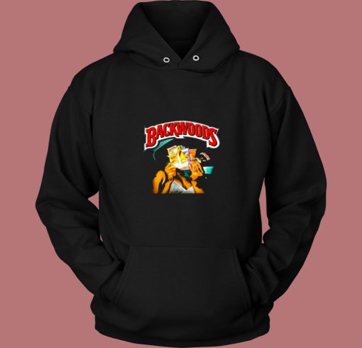 Backwoods Blunt Marijuana Weed 80s Hoodie