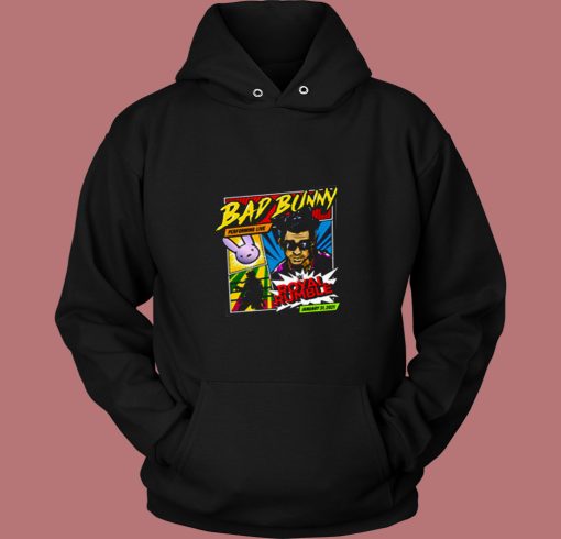 Bad Bunny X Royal Rumble 2021 Special 80s Hoodie