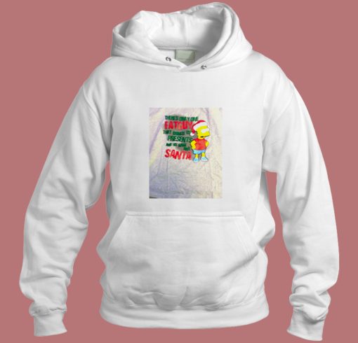 Bart Simpson Christmas Aesthetic Hoodie Style