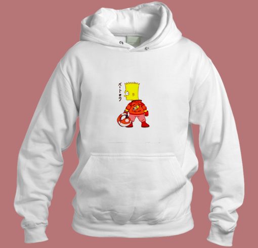 Bart X Biker Kaneda Akira Aesthetic Hoodie Style