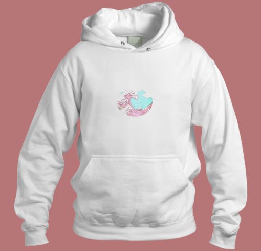 Beachy Wave Aesthetic Hoodie Style