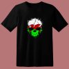 Beautiful Dripping Gothic Skull 80s T Shirt