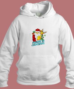 Believe In Christmas Bad Santa Claus Aesthetic Hoodie Style