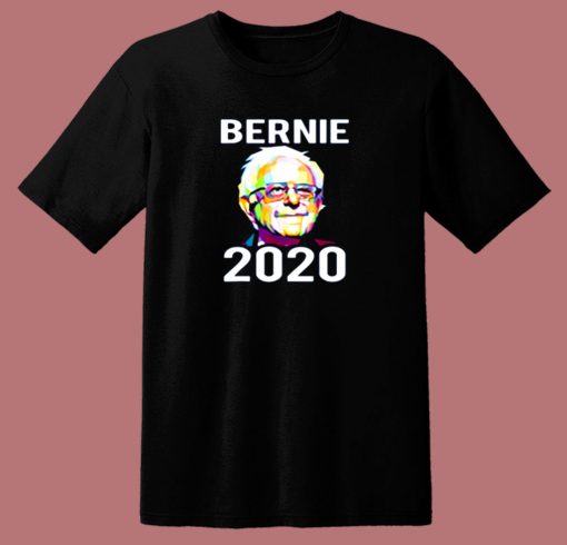 Bernie Sanders 2020 The Bern Pop Art 80s T Shirt