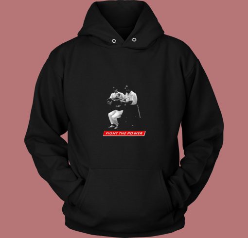 Bernie Sanders Fight The Power 80s Hoodie