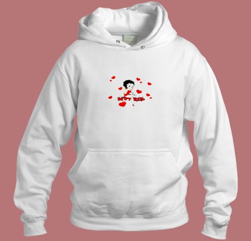 Betty Boop Love Love Aesthetic Hoodie Style