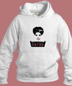 Bianca Rupauk Not Today Satan Aesthetic Hoodie Style