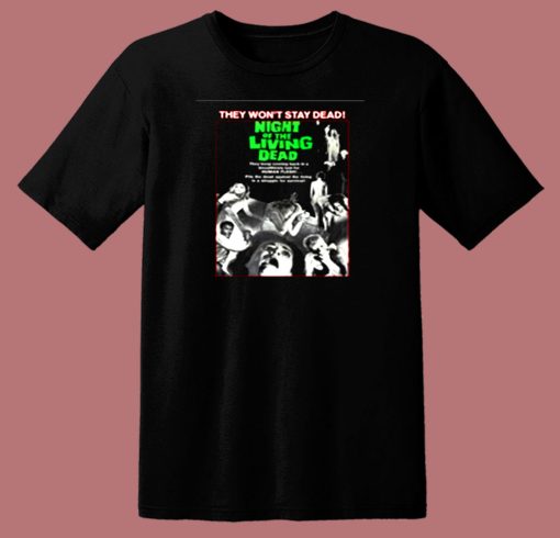 Big And Tall Night Of The Living Dead 80s T Shirt