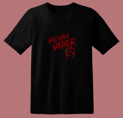 Big Van Vader Bomb Wrestling 80s T Shirt