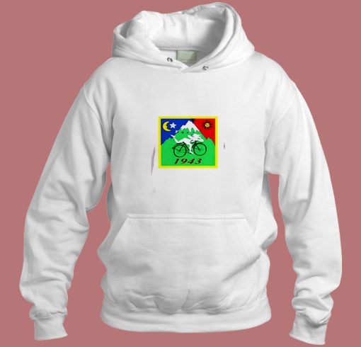 Bike Trip 1943 Lsd Acid Bicycle Day Aesthetic Hoodie Style