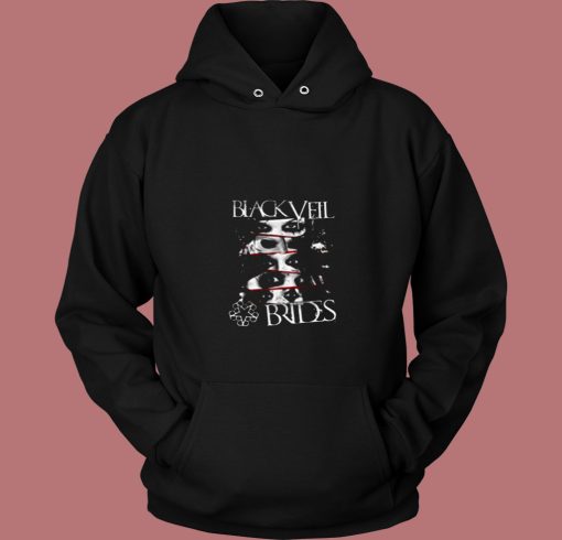 Black Veil Brides 5 Face Eyes 80s Hoodie