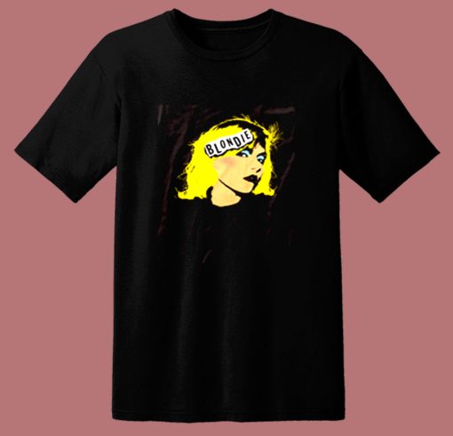 Blondie Face 80s T Shirt