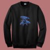 Blue Eyes White Dragon 80s Sweatshirt